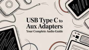 USB Type C to AUX Adapters