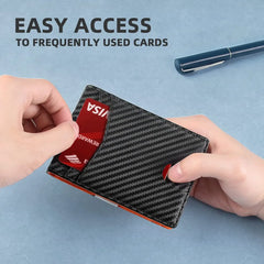 Slim RFID Leather Wallet