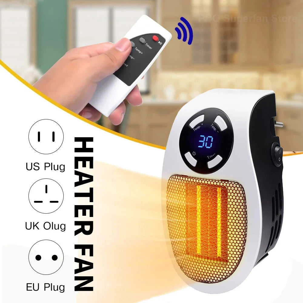 WarmPlug™-Smart Heating Plug for Cold Rooms