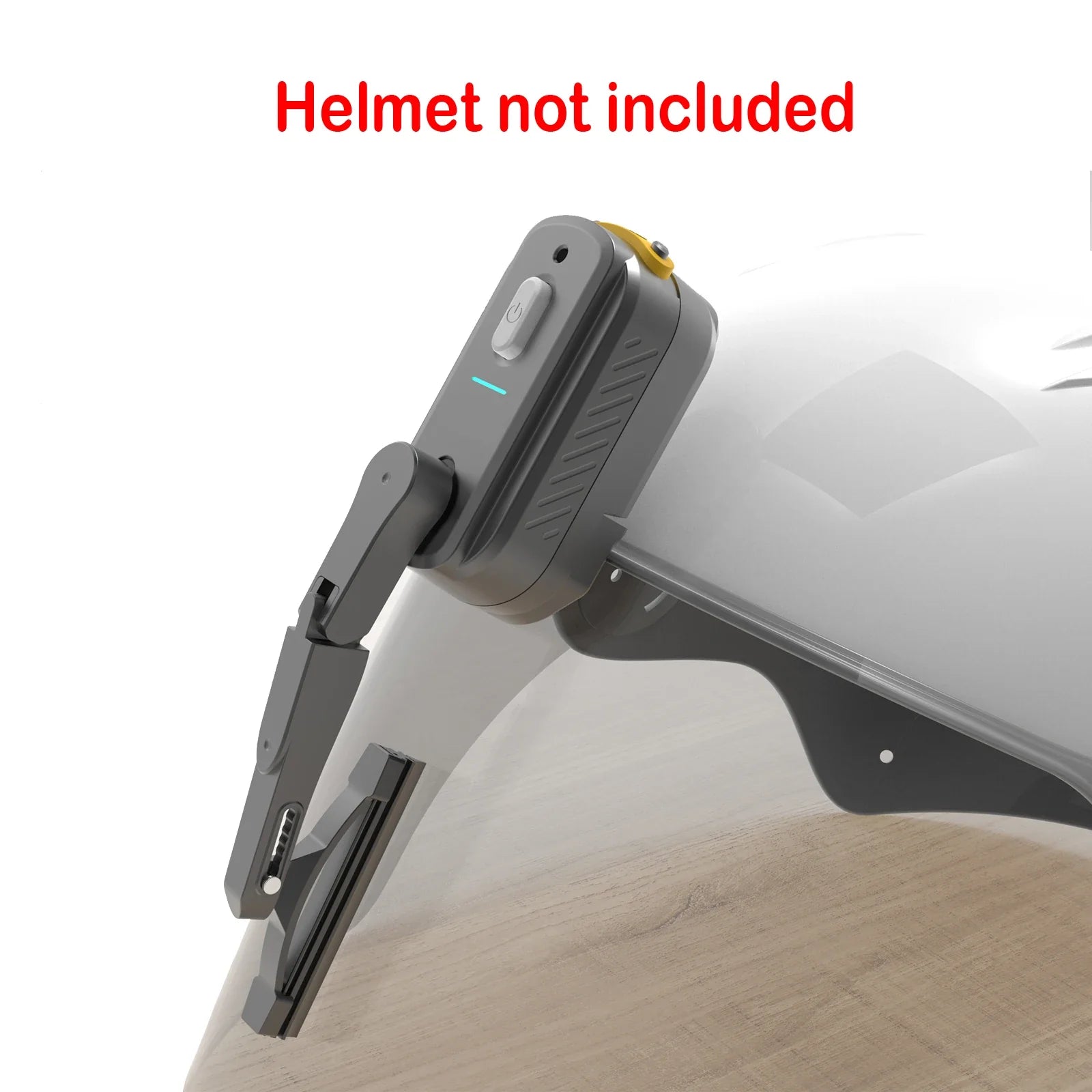 ClearRide™- Universal Rechargeable Helmet Visor Wiper