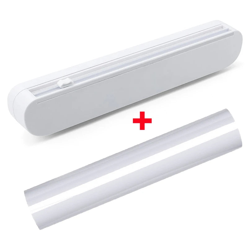 Plastic Wrap Dispenser With Cutter Film Wrap Dispenser