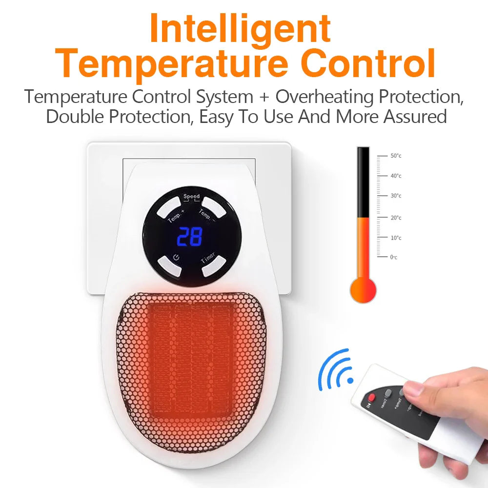 WarmPlug™-Smart Heating Plug for Cold Rooms