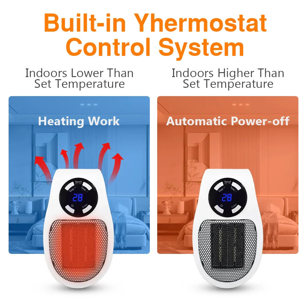 WarmPlug™-Smart Heating Plug for Cold Rooms