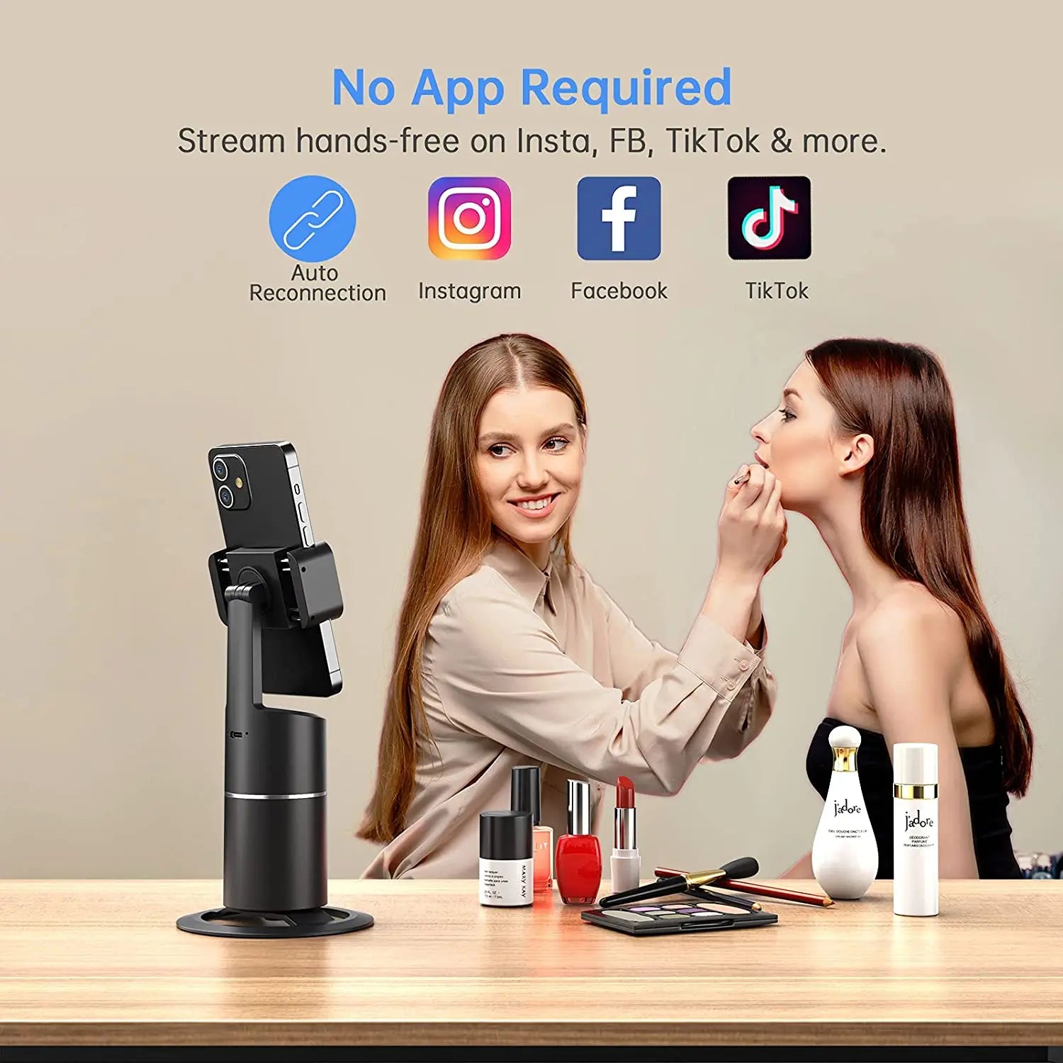 TrackPro™- Smart Automatic Face-Tracking Tripod