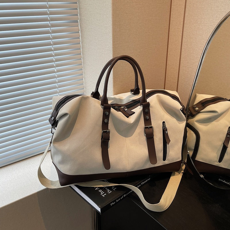 Dry-Wet Canvas Fitness Travel Bag