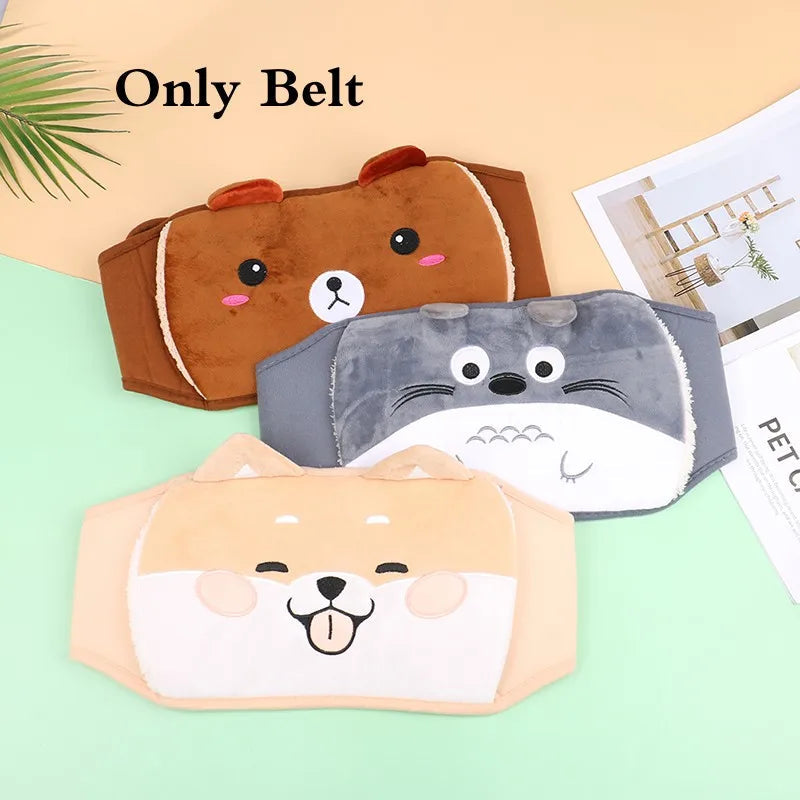 CozyBelt™ – Plush Belt with Refillable Hot Water Bottle