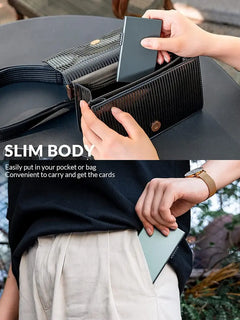 Card Holder Wallet Minimalist Slim Metal