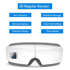 Smart Eye Massager with Hot Compress & Bluetooth