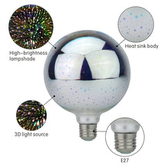 3D Decorative LED 6W Light Bulb