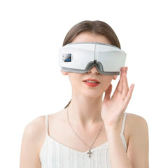 Smart Eye Massager with Hot Compress & Bluetooth